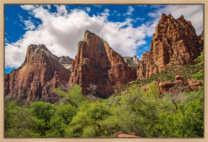 The Three Patriarchs Zion National Park
