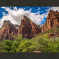 The Three Patriarchs Zion National Park