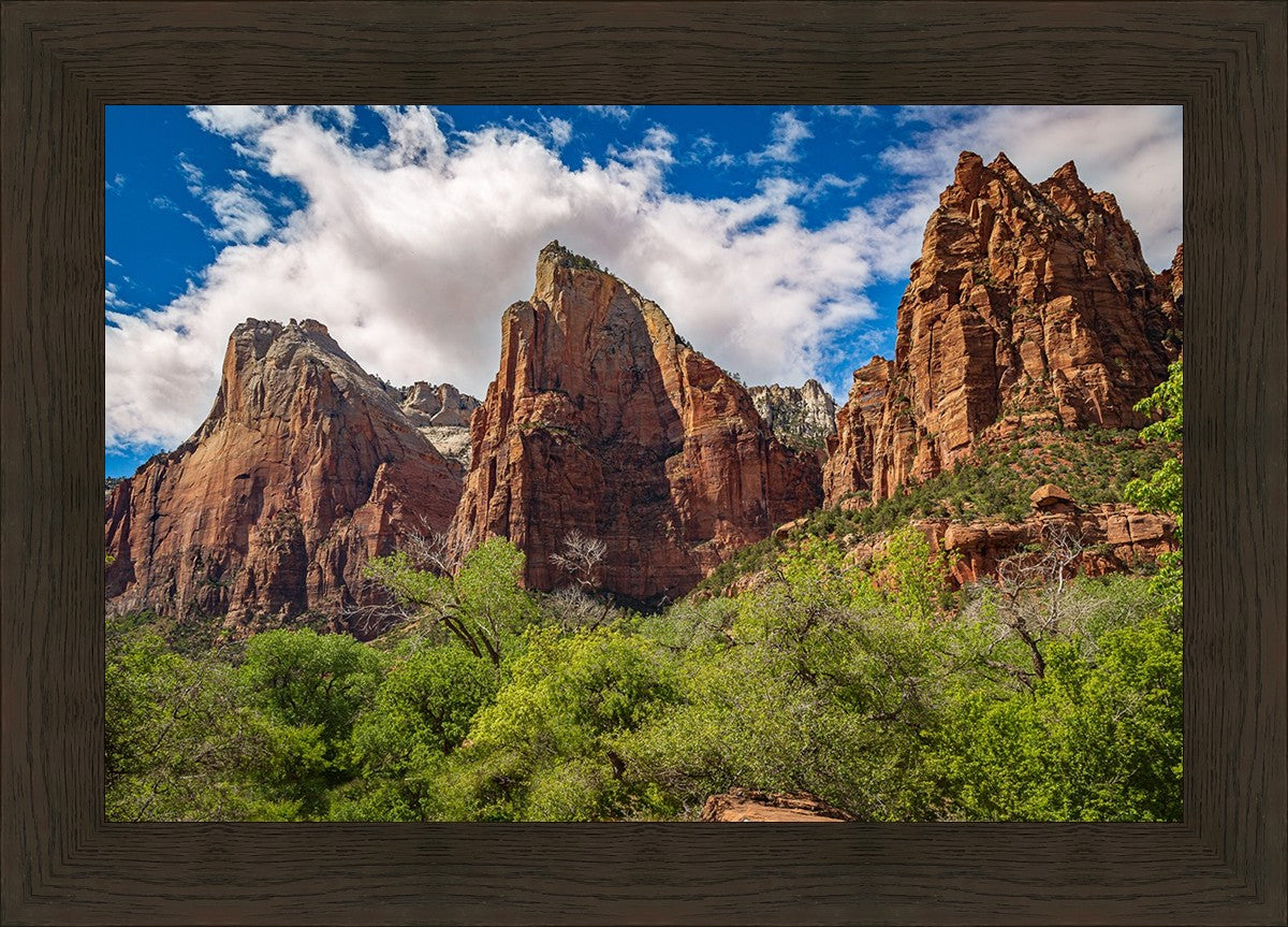 The Three Patriarchs Zion National Park