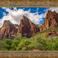 The Three Patriarchs Zion National Park