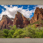 The Three Patriarchs Zion National Park