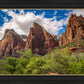 The Three Patriarchs Zion National Park