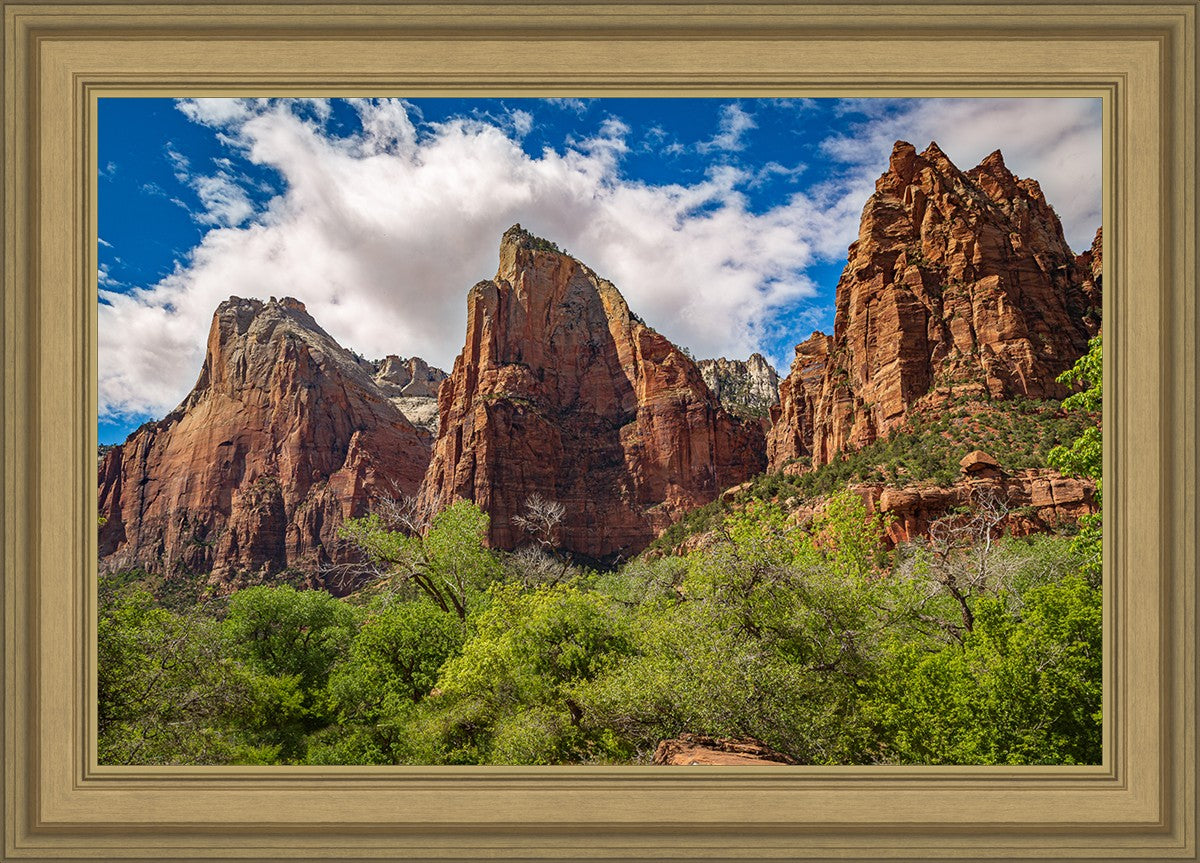 The Three Patriarchs Zion National Park