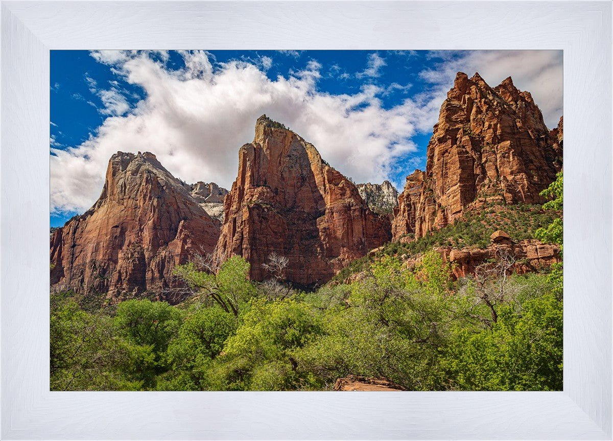 The Three Patriarchs Zion National Park