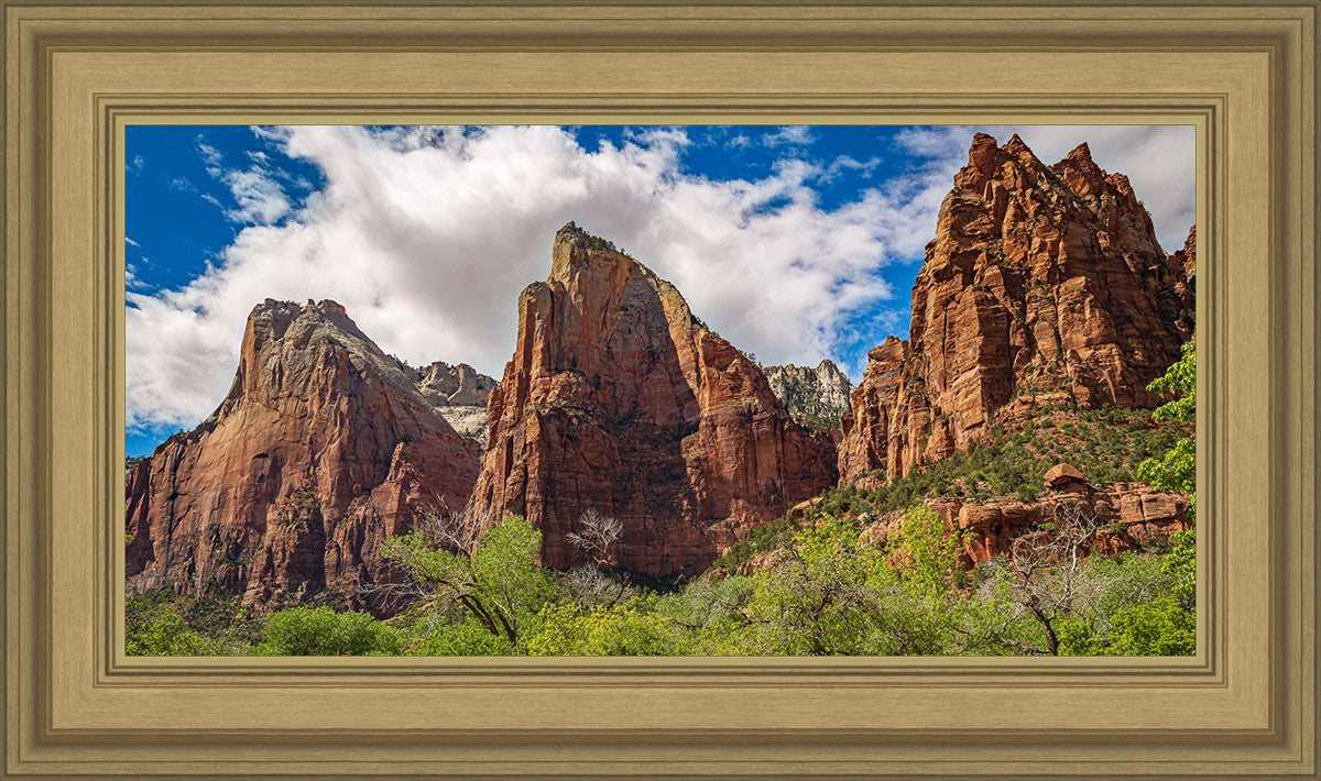 The Three Patriarchs Zion National Park