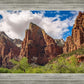 The Three Patriarchs Zion National Park