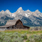 Moulton Barn Near Teton National Park, Wyoming