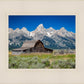 Moulton Barn Near Teton National Park, Wyoming