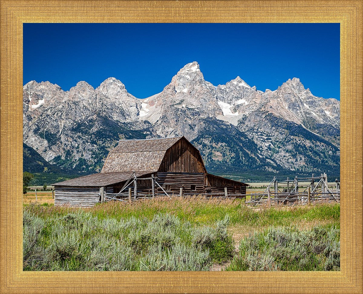 Moulton Barn Near Teton National Park, Wyoming
