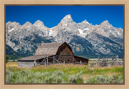 Moulton Barn Near Teton National Park, Wyoming