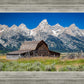 Moulton Barn Near Teton National Park, Wyoming