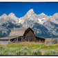 Moulton Barn Near Teton National Park, Wyoming