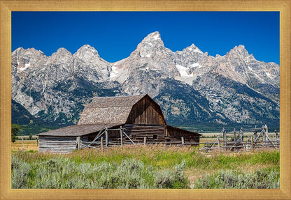 Moulton Barn Near Teton National Park, Wyoming