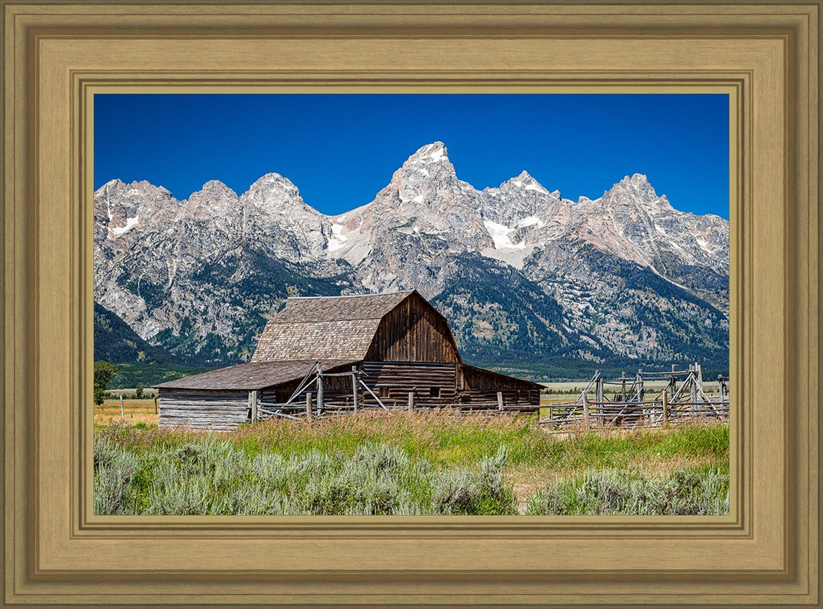 Moulton Barn Near Teton National Park, Wyoming