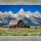 Moulton Barn Near Teton National Park, Wyoming