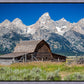 Moulton Barn Near Teton National Park, Wyoming
