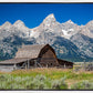 Moulton Barn Near Teton National Park, Wyoming