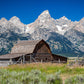 Moulton Barn Near Teton National Park, Wyoming