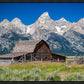 Moulton Barn Near Teton National Park, Wyoming