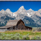 Moulton Barn Near Teton National Park, Wyoming