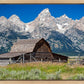 Moulton Barn Near Teton National Park, Wyoming