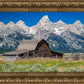 Moulton Barn Near Teton National Park, Wyoming