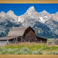 Moulton Barn Near Teton National Park, Wyoming