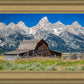 Moulton Barn Near Teton National Park, Wyoming