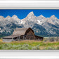 Moulton Barn Near Teton National Park, Wyoming