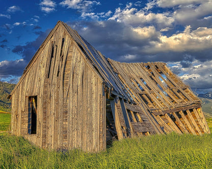 Rustic Barn Near Tetons, Wyoming