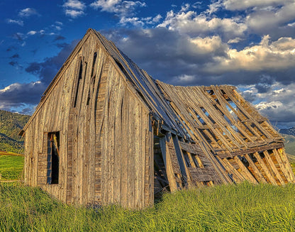Rustic Barn Near Tetons, Wyoming