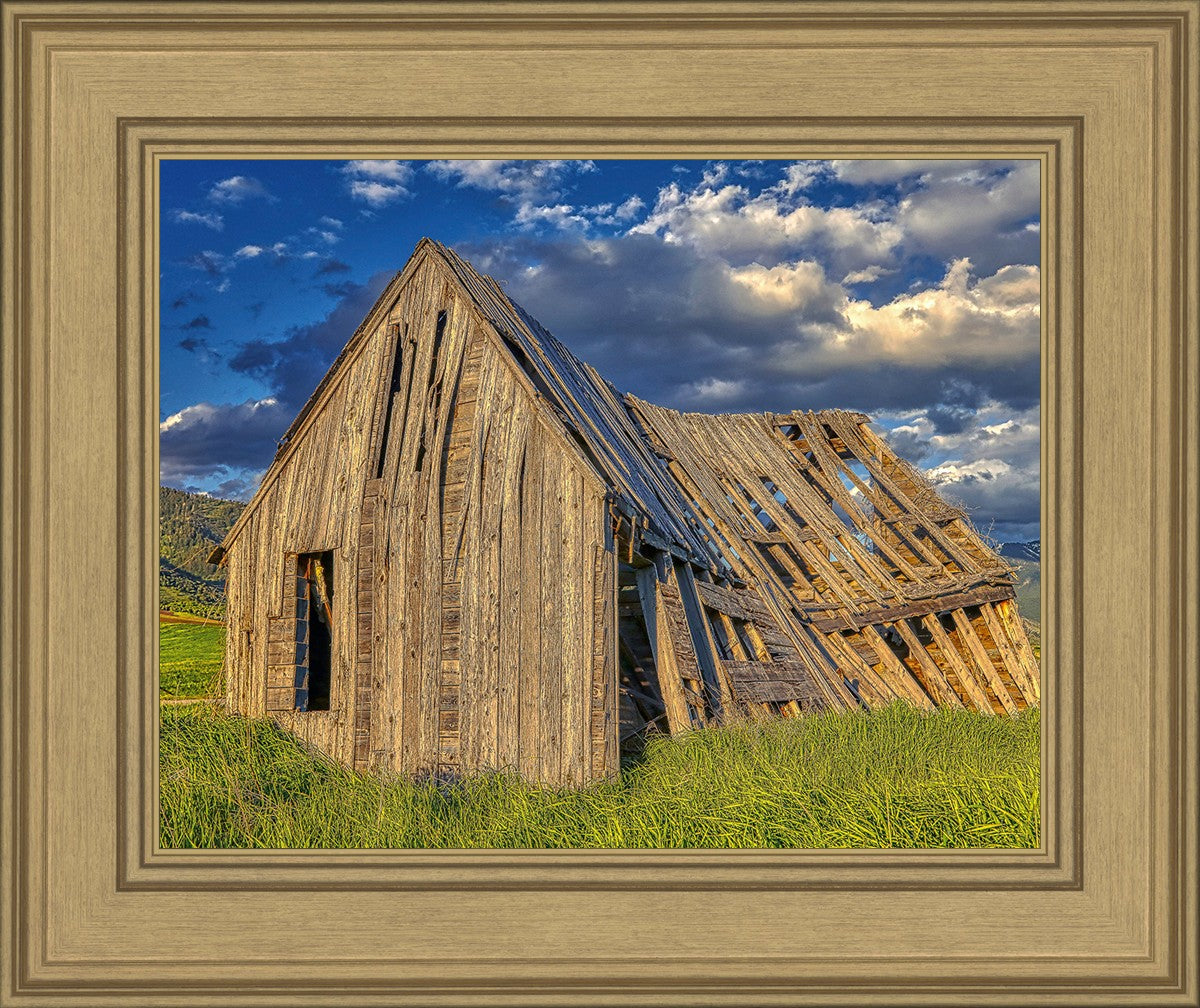 Rustic Barn Near Tetons, Wyoming