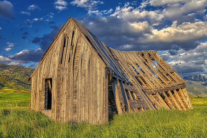 Rustic Barn Near Tetons, Wyoming