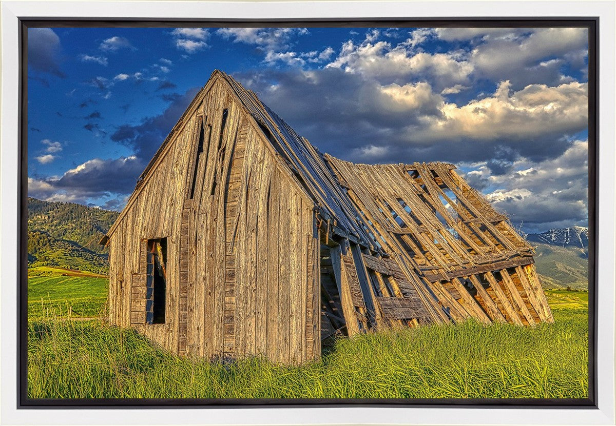 Rustic Barn Near Tetons, Wyoming