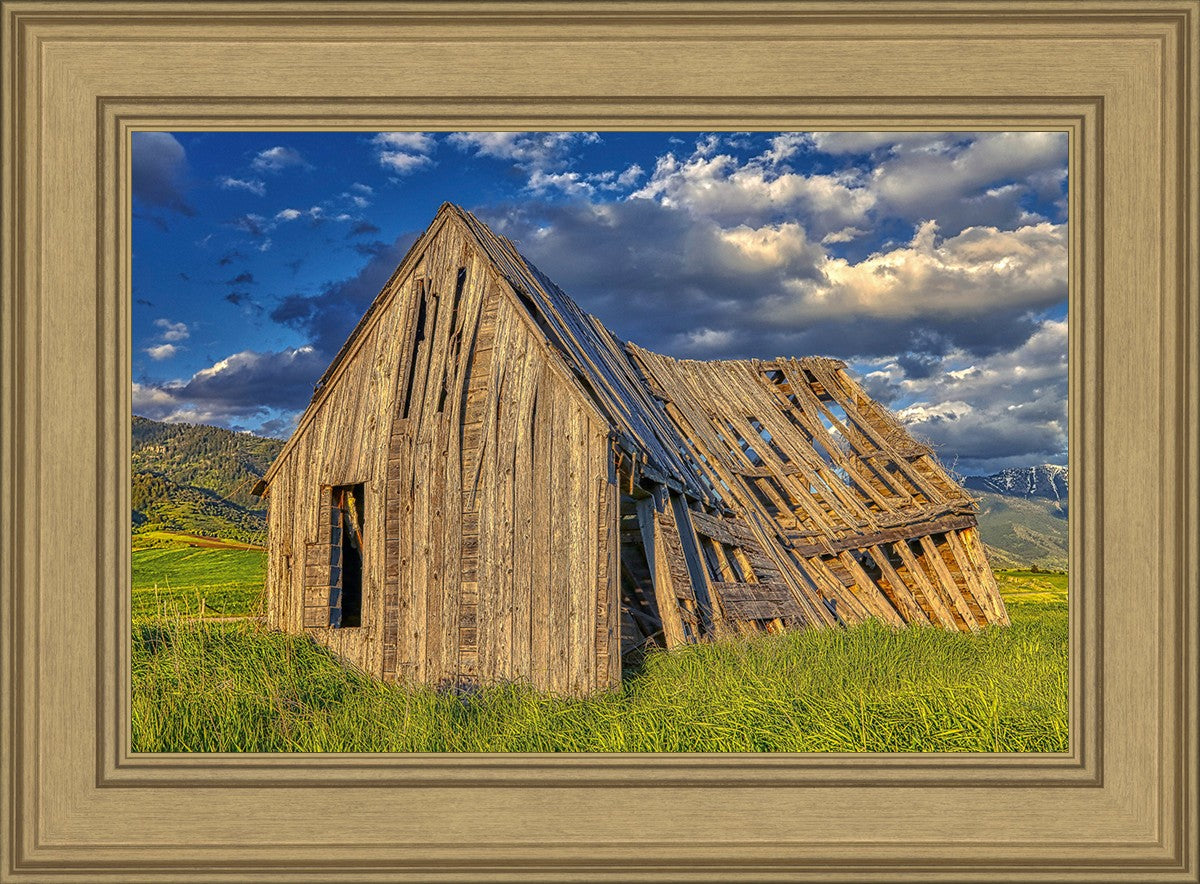 Rustic Barn Near Tetons, Wyoming