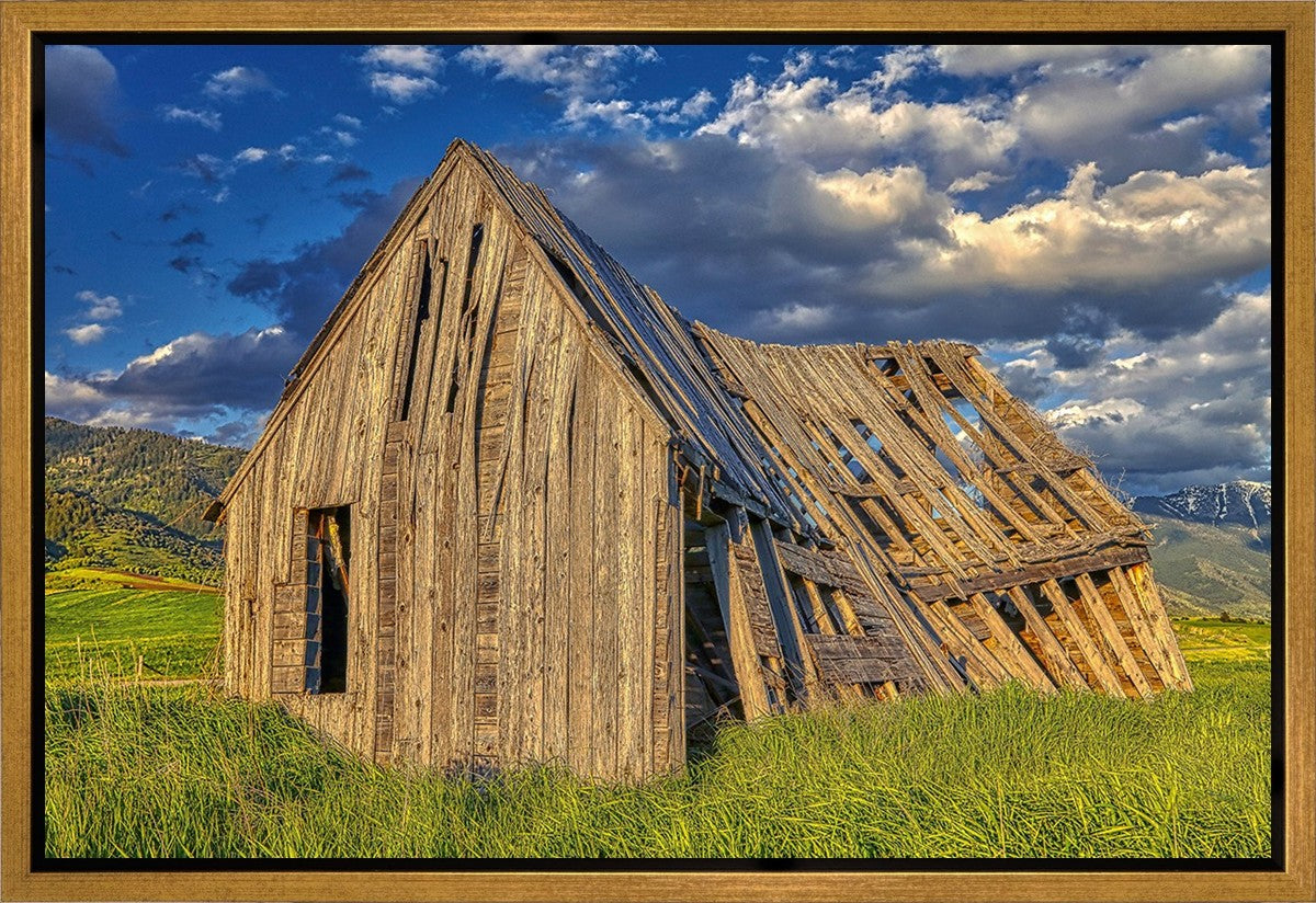 Rustic Barn Near Tetons, Wyoming
