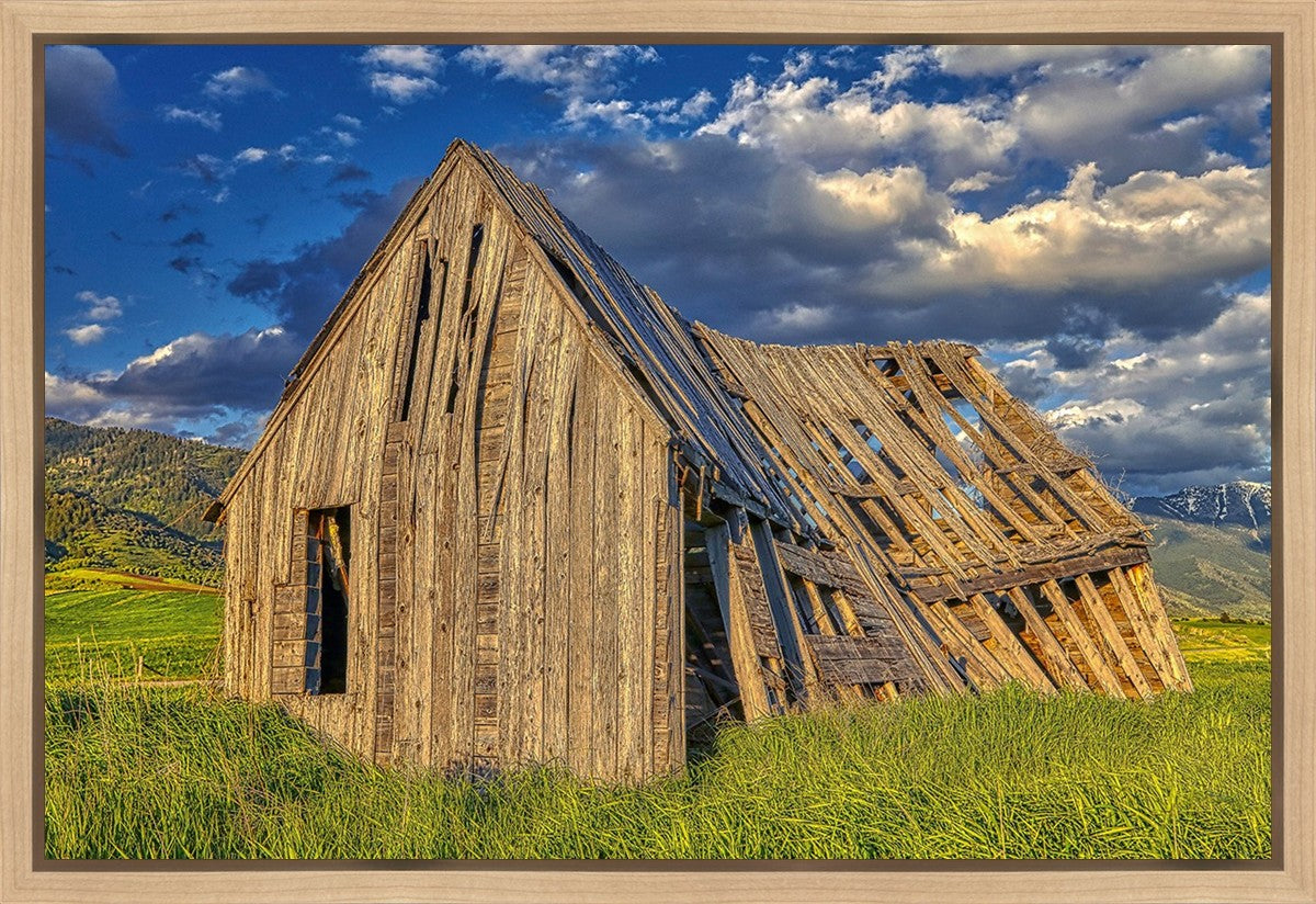 Rustic Barn Near Tetons, Wyoming