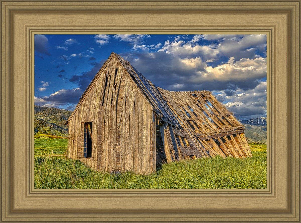 Rustic Barn Near Tetons, Wyoming