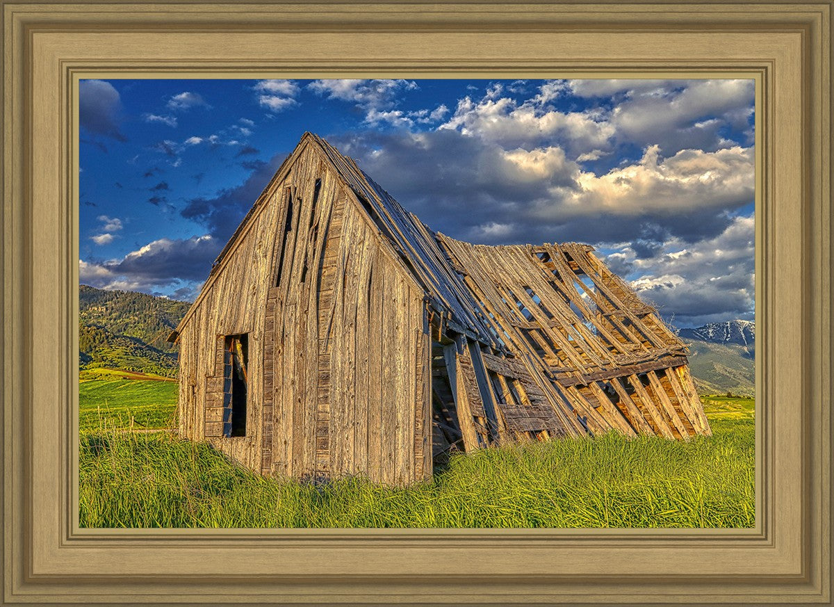 Rustic Barn Near Tetons, Wyoming