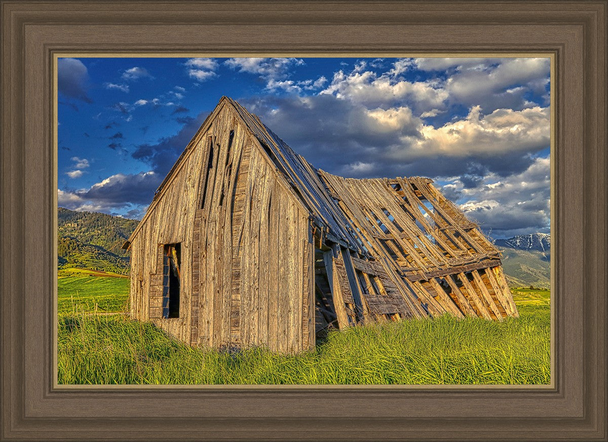 Rustic Barn Near Tetons, Wyoming