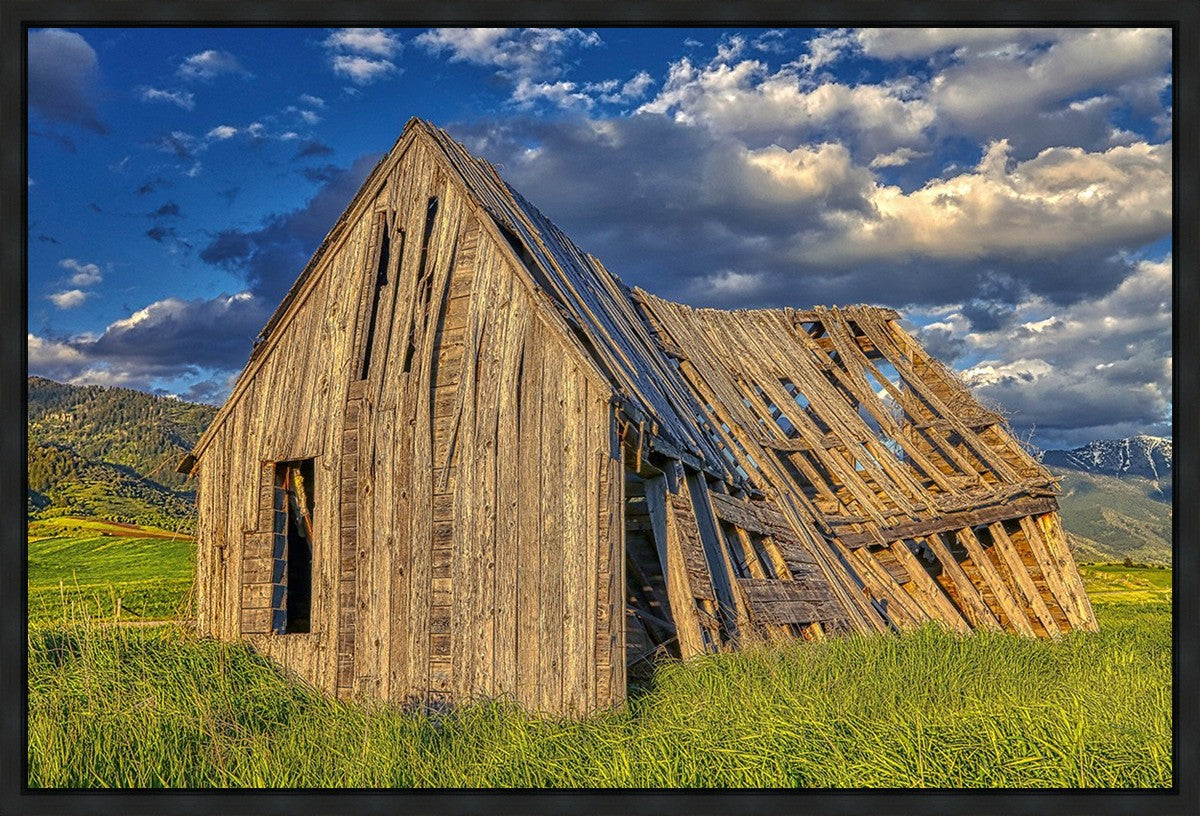 Rustic Barn Near Tetons, Wyoming