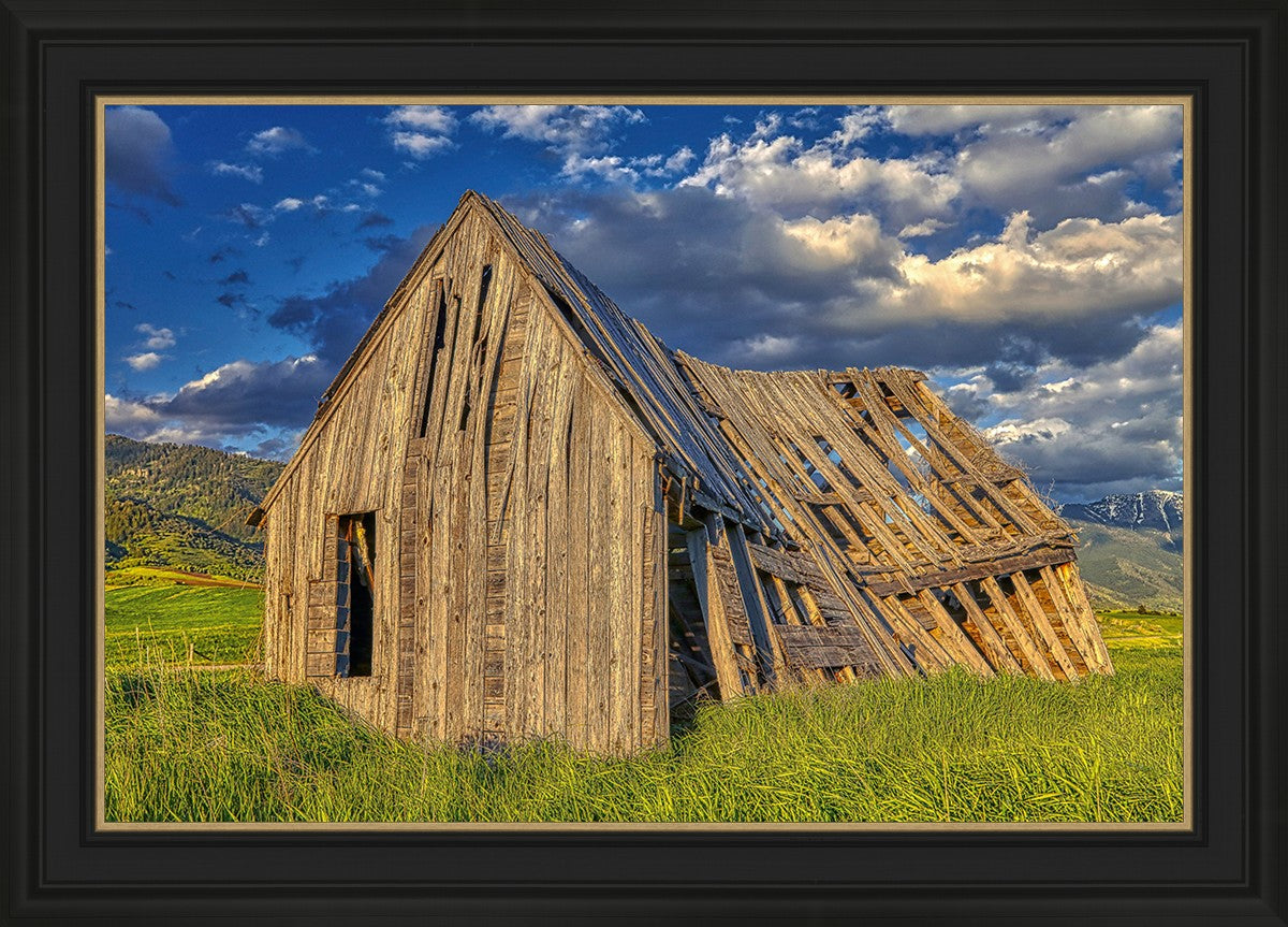 Rustic Barn Near Tetons, Wyoming