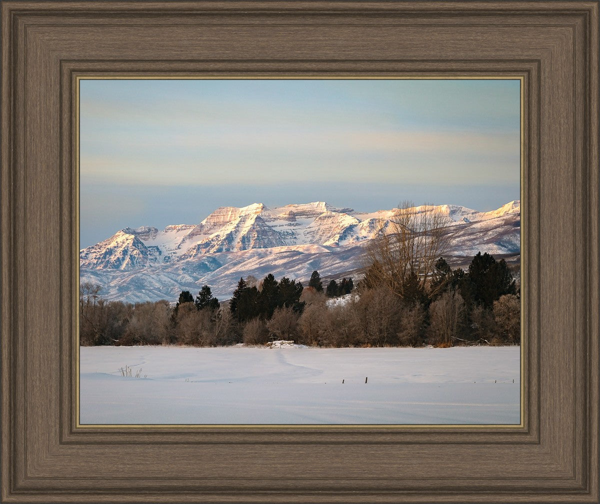 Sunrise Over Mt. Timpanogos, Utah