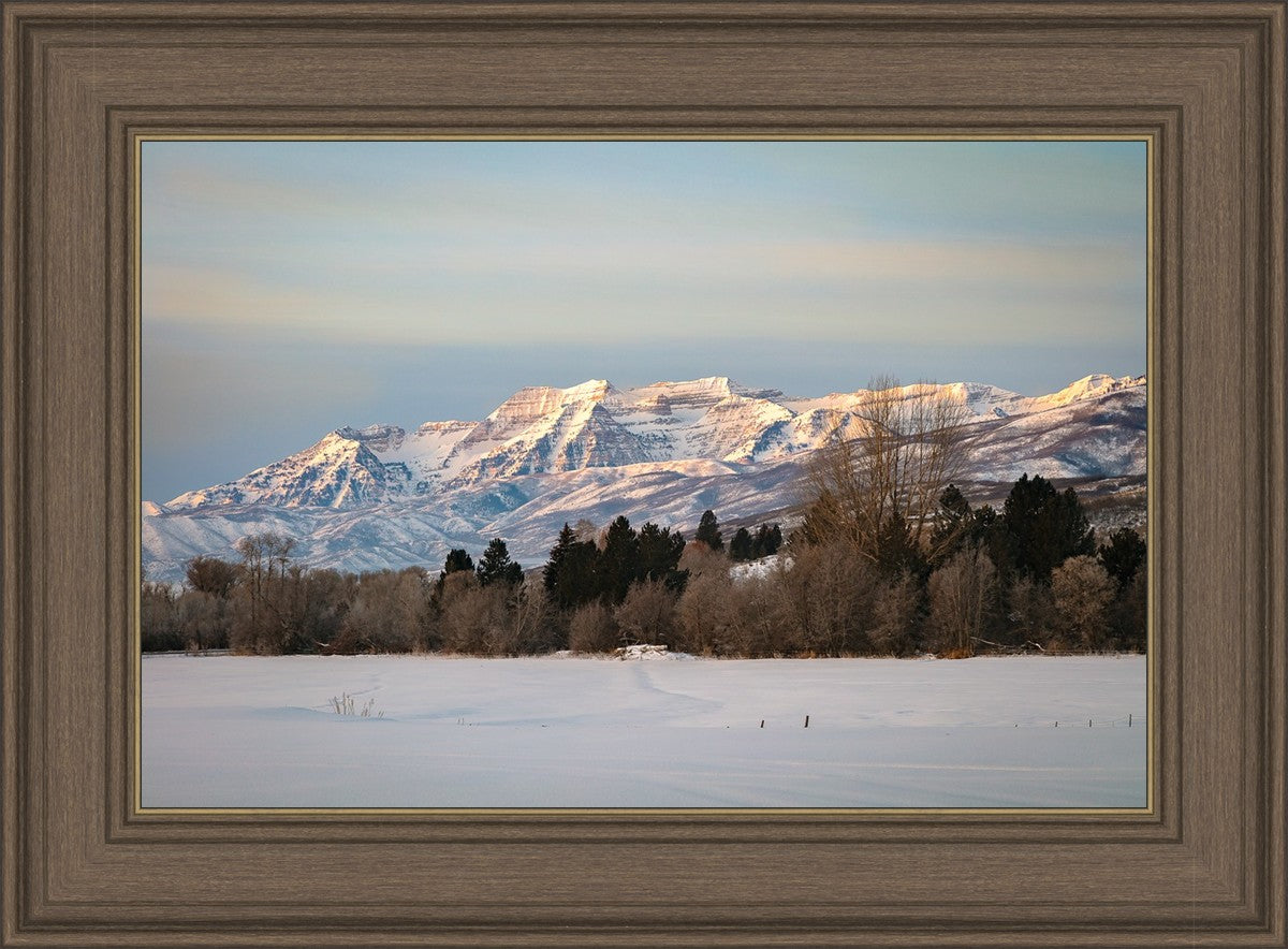 Sunrise Over Mt. Timpanogos, Utah