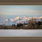Sunrise Over Mt. Timpanogos, Utah