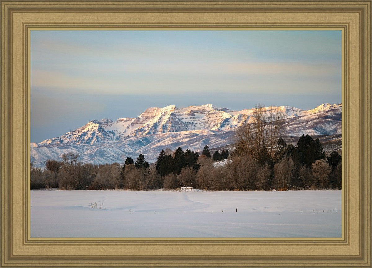 Sunrise Over Mt. Timpanogos, Utah