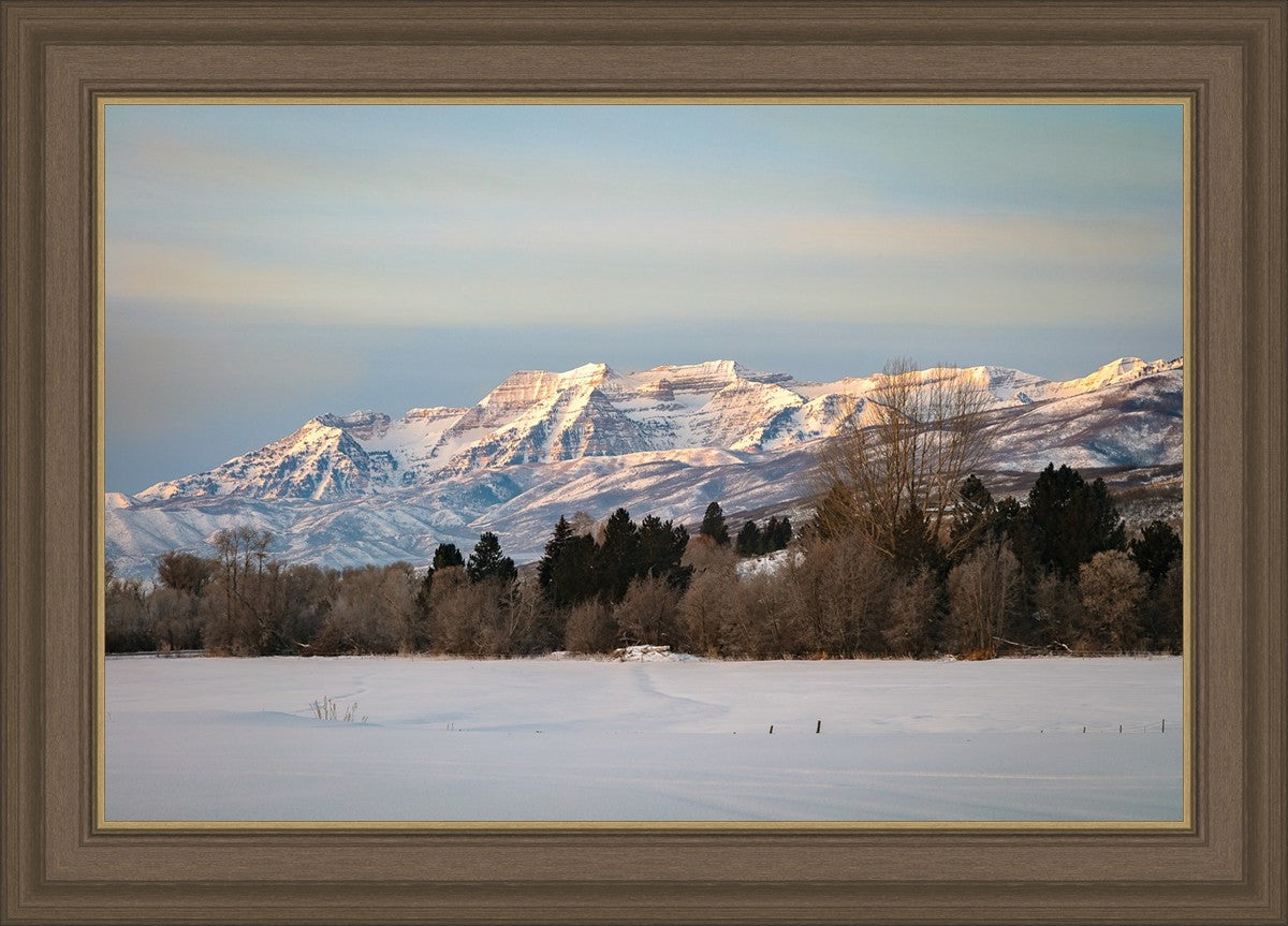 Sunrise Over Mt. Timpanogos, Utah