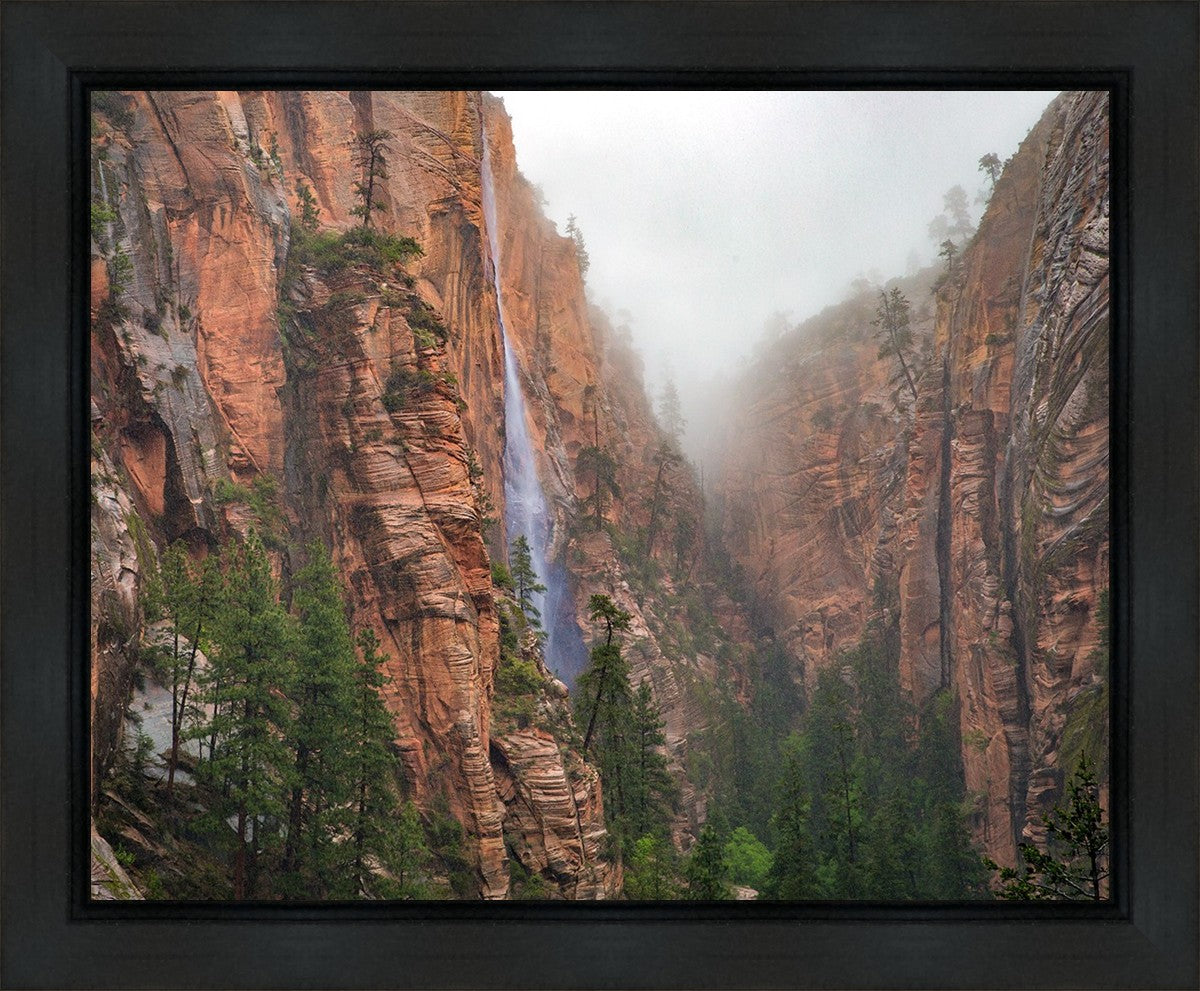 Refrigerator Canyon Waterfall, Zion National Park, Utah
