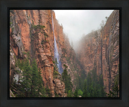 Refrigerator Canyon Waterfall, Zion National Park, Utah