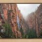 Refrigerator Canyon Waterfall, Zion National Park, Utah